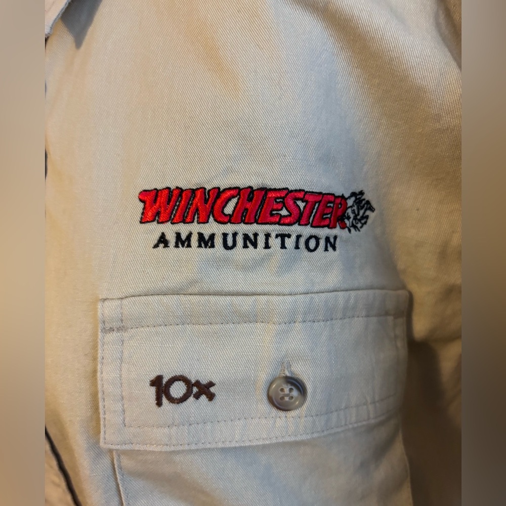 WINCHESTER AMMUNITION 10X Men’s Shooting Shirt Vintage